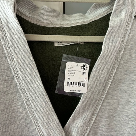 NWT Free People Grandpa Sweatshirt Cardigan - Picture 4 of 5